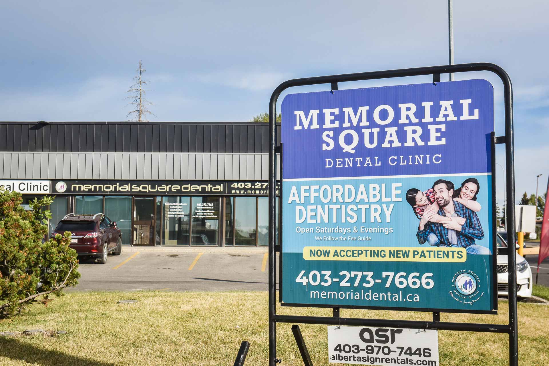 Exterior | Memorial Square Dental | NE Calgary Dentist